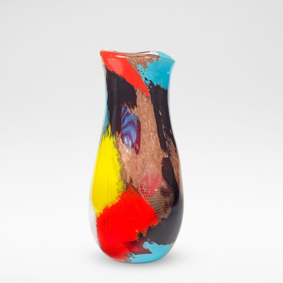 Dino Martens 'Oriente' vase, model no. 3124, designed circa 1952 - 2