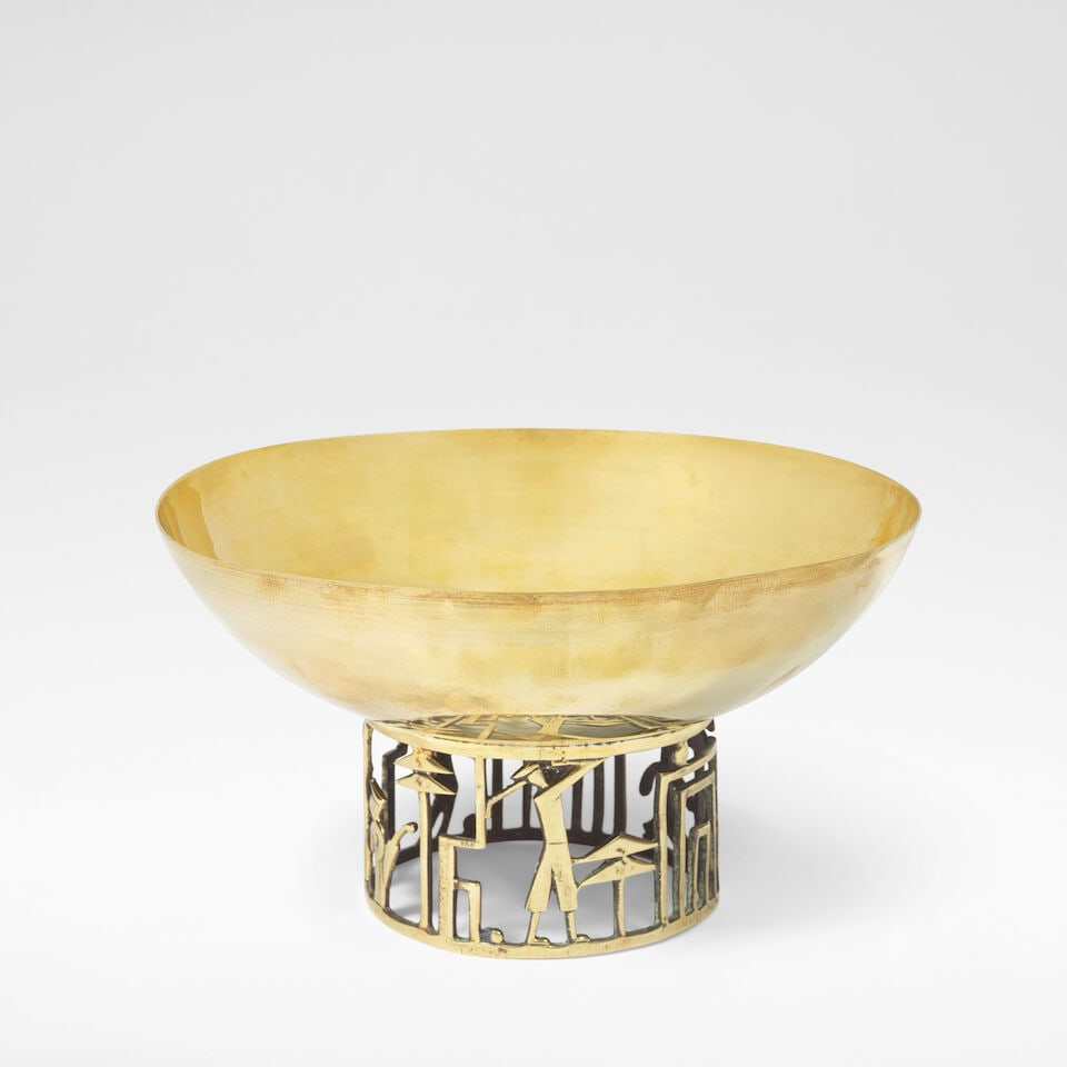 Karl Hagenauer for Werkstätte Hagenauer 'Golf' bowl, circa 1930 - 2