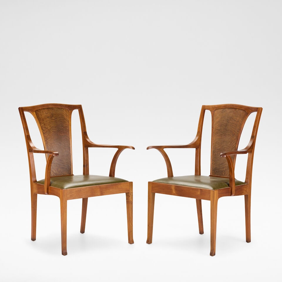 Edward Barnsley Set of ten dining chairs, circa 1980 - 3