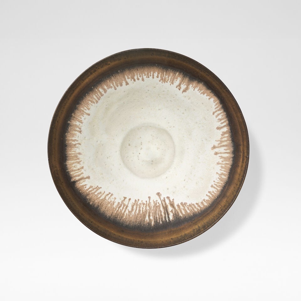 Lucie Rie Footed bowl, circa 1980 - 2