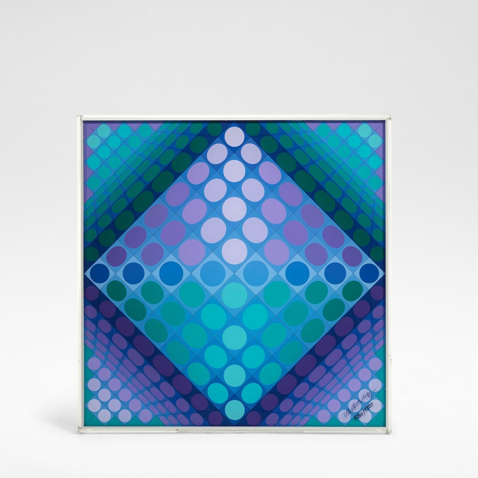 Victor Vasarely Chess table, 1982 - 2