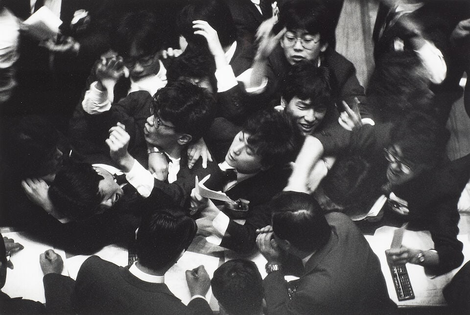 Stuart Franklin 'Tokyo Stock Exchange', 1987 - 2