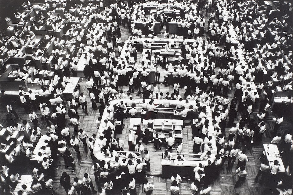 Bruno Barbey 'Tokyo Stock', circa 1985 - 2