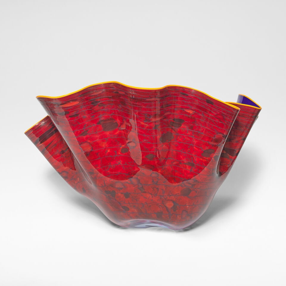 Dale Chihuly Sapphire Macchia, 2015 - 2