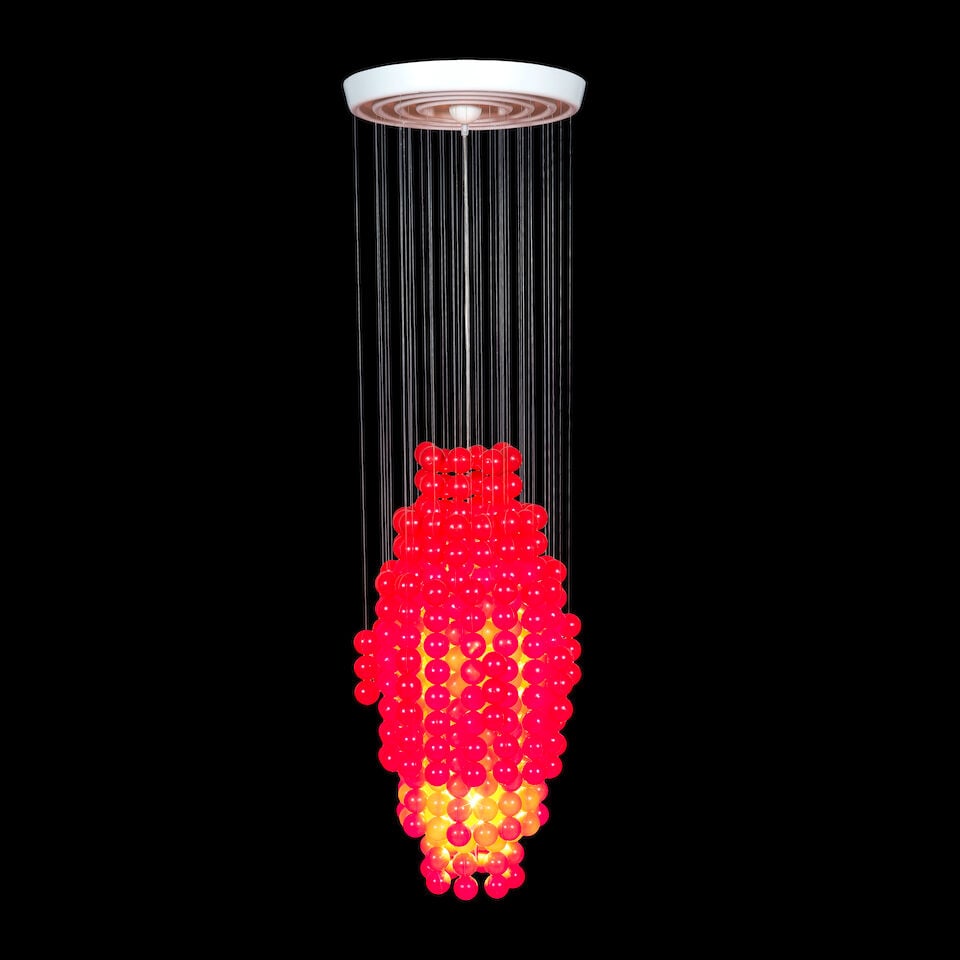 Verner Panton 'Ball' ceiling light, model no. TYP G, designed 1969, produced circa 2000s - 2