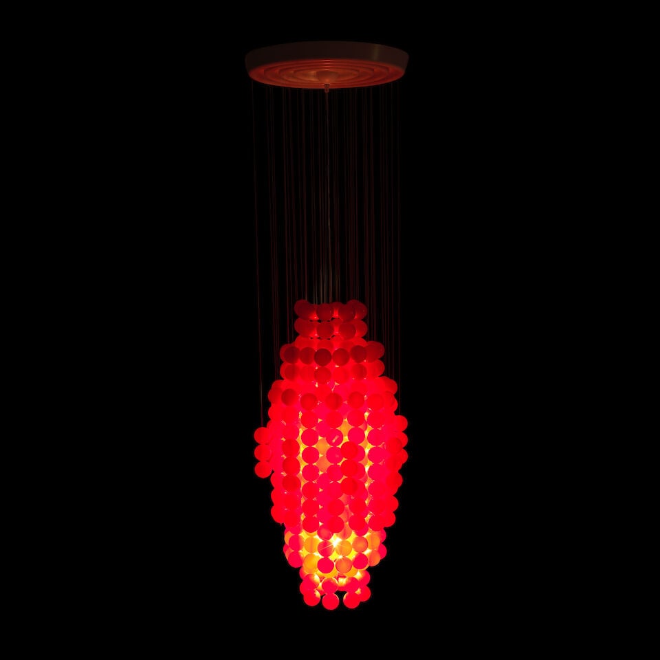 Verner Panton 'Ball' ceiling light, model no. TYP G, designed 1969, produced circa 2000s - 3