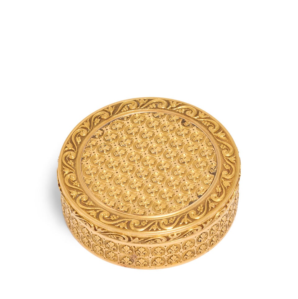 A 19th century Swiss gold snuff box Geneva (1 of 3)