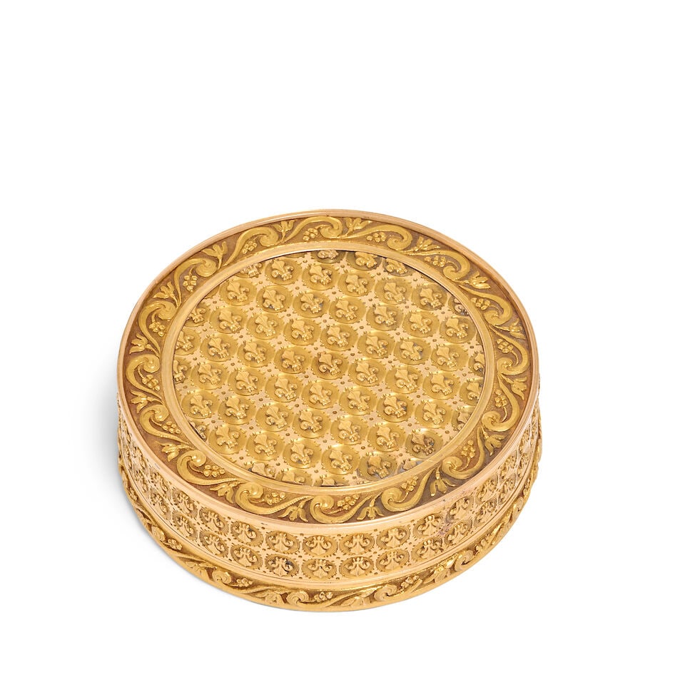 A 19th century Swiss gold snuff box Geneva - 3