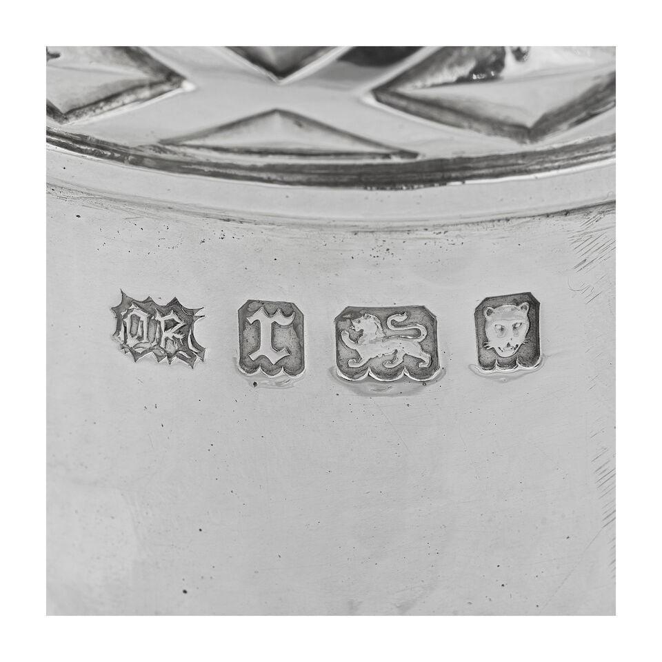 OMAR RAMSDEN: a silver table bell London 1932 - 2