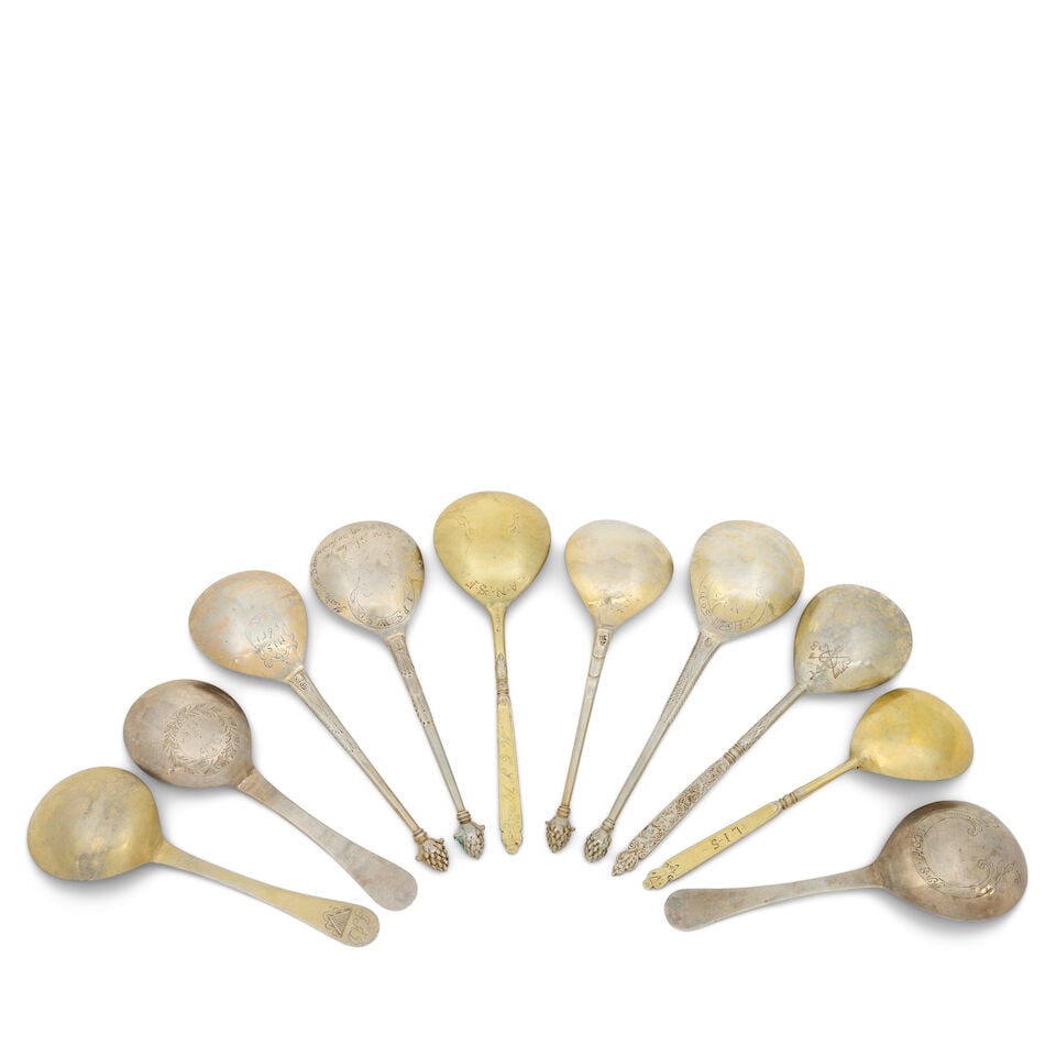 A collection of European spoons (10) - 2