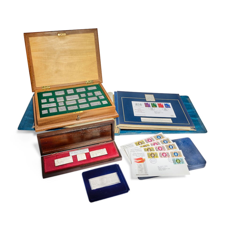 A collection of commemorative presentation silver ingots (Qty) (1 of 1)