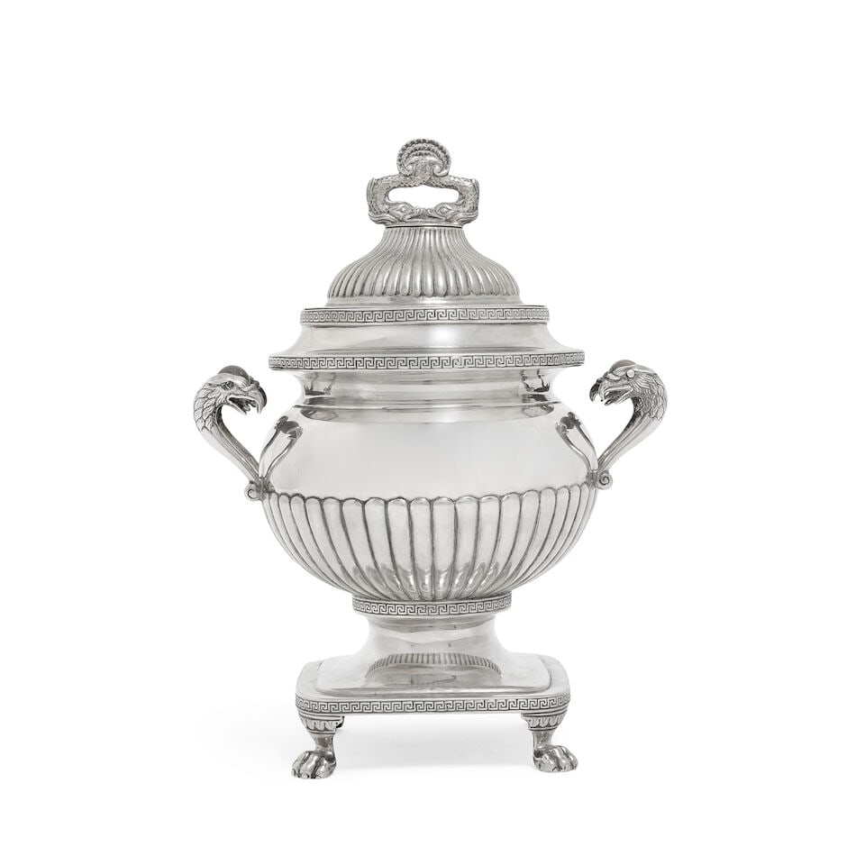 An early 19th century Indian Colonial silver covered bowl Francis Dormieux & Co, Calcutta, circa... (1 of 3)