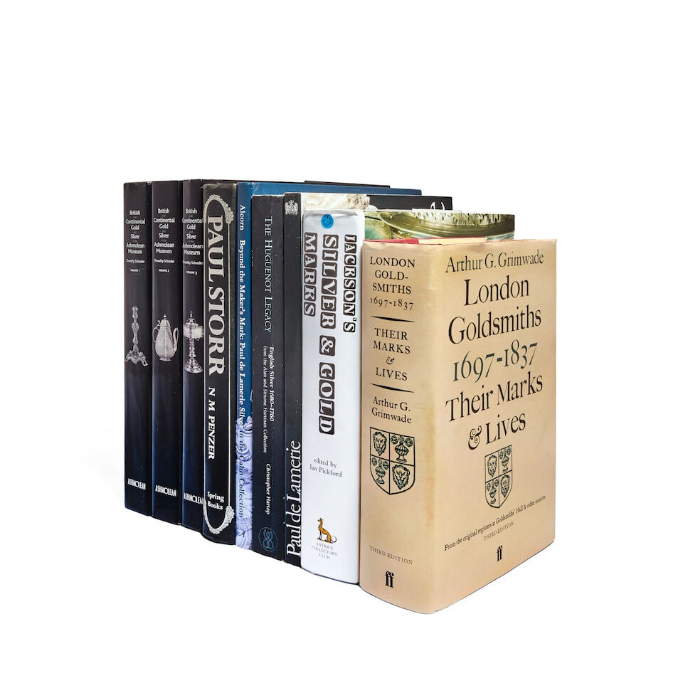 A collection of silver reference books (9 individual books) (1 of 1)