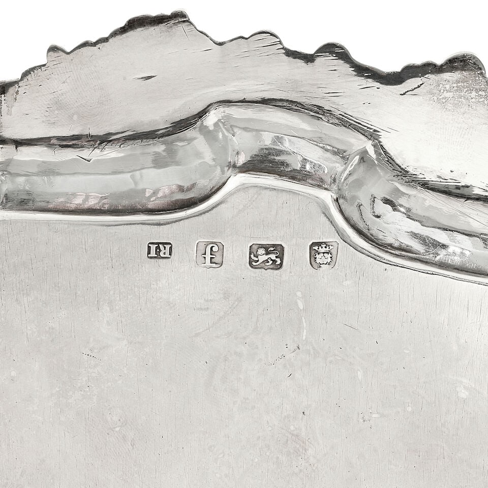 A George III silver salver Robert Jones II, London 1781 - 2