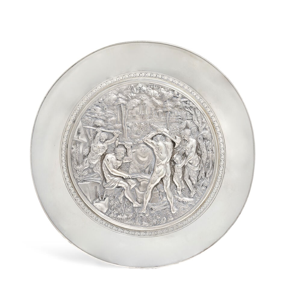 A silver tazza Sydney Bellamy Harman, London 1918, the foot with additional indistinct makers mark - 3