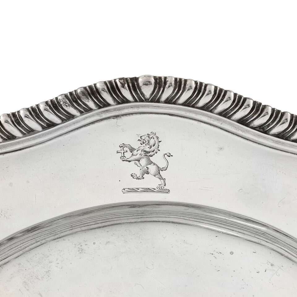 Twelve silver plates nine James Garrard, London 1892, three matched, Johann George Hossauer, sta... - 3