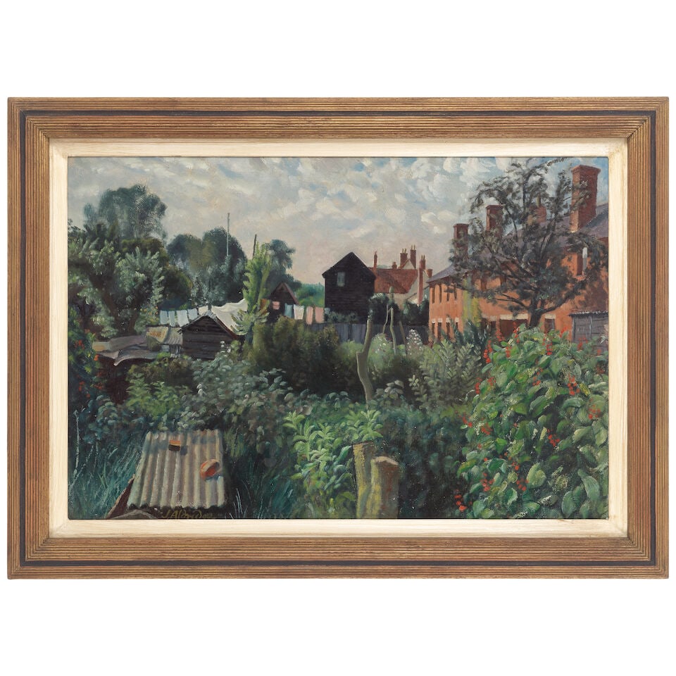John Aldridge (British, 1905-1983) The Gardens of Rutland Place - 2