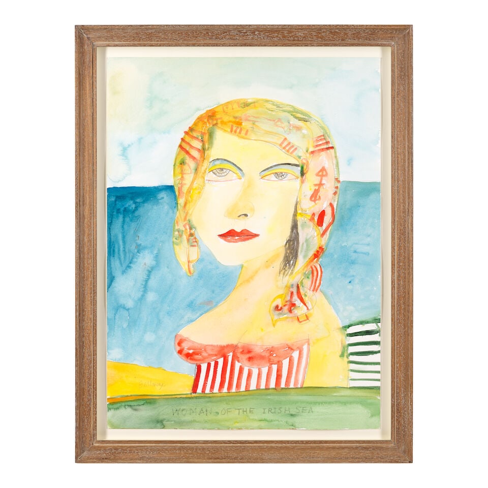 John Bellany C.B.E., R.A., H.R.S.A., L.L.D.(Lon) (British, 1942-2013) Woman of the Irish Sea - 2