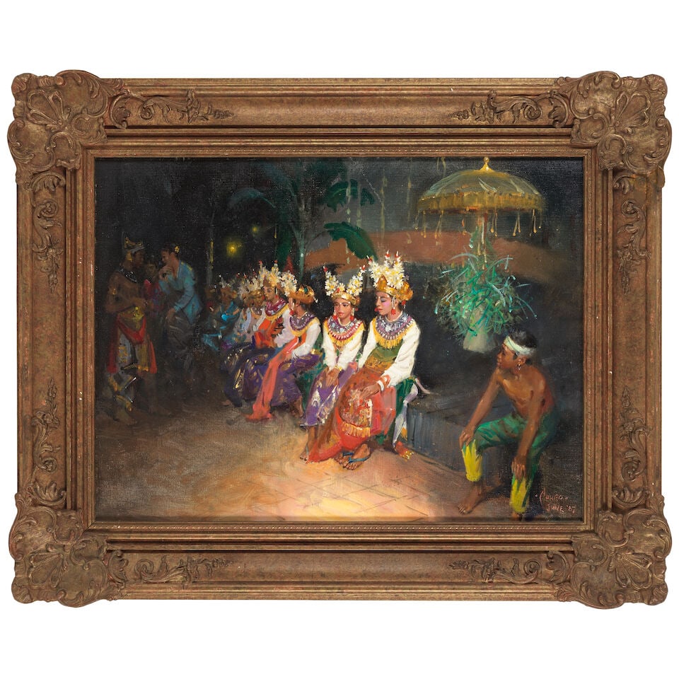 Terence Cuneo (British, 1907-1996) The Dancers in Bangkok - 2