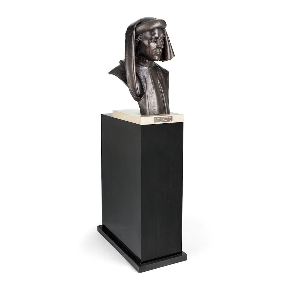 James Butler R.A., R.W.A. (British, 1931-2022) A Lombard Banker of the Thirteenth Century 60cm (... - 3