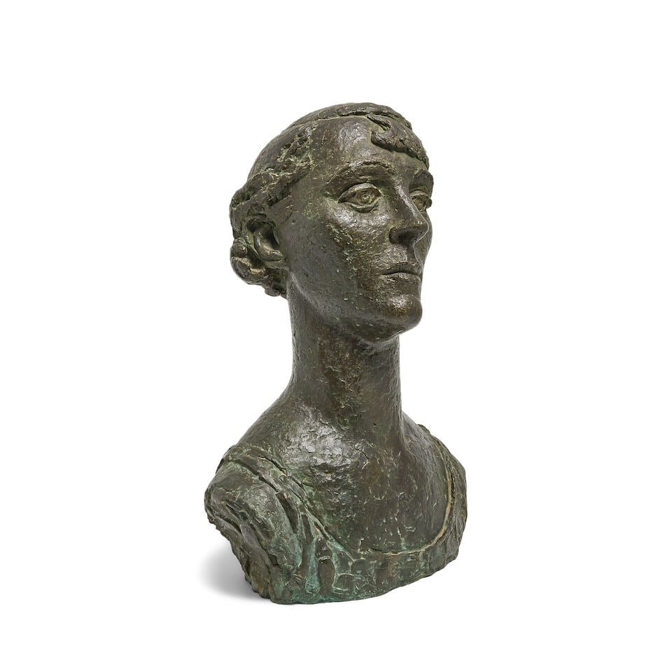 Frank Dobson R.A. (British, 1886-1963) Jeanne de Casalis 50cm (19 11/16in) high (Conceived in 1934) - 2