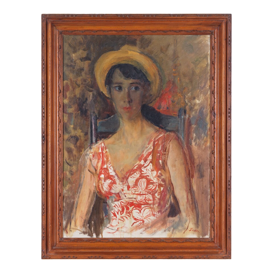 Augustus Edwin John O.M., R.A. (British, 1878-1961) Portrait of Anna John, The Artist's Granddau... - 2