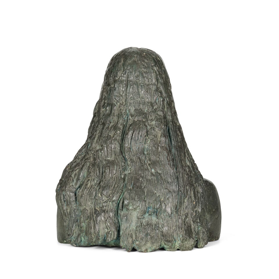Sir Jacob Epstein (British, 1880-1959) First Portrait of Esther (with Long Hair) 47cm (18 1/2in)... - 4