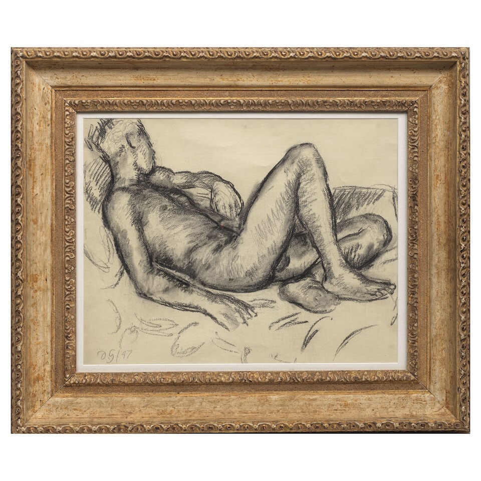 Duncan Grant (British, 1885-1978) Reclining Male Nude (Paul Roche) - 2