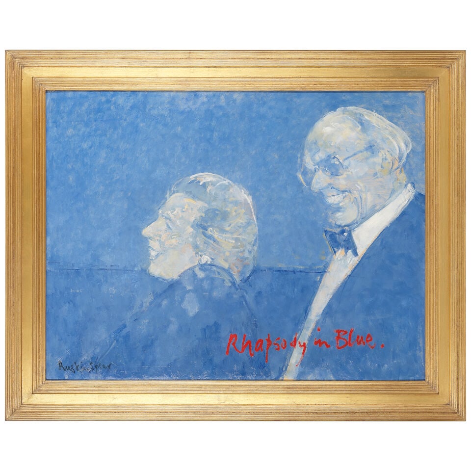 Ruskin Spear R.A. (British, 1911-1990) Rhapsody in Blue - 2