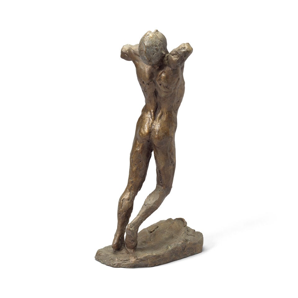 Enzo Plazzotta (Italian, 1921-1981) Study for L'Arrivée 32cm (12 5/8in) high (Conceived in ... - 6