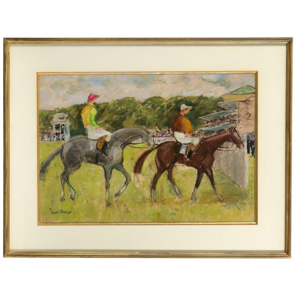 Paul Lucien Maze (French, 1887-1979) Jockeys on Horseback - 2