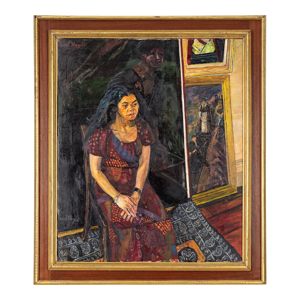 Carel Weight R.A. (British, 1908-1997) Portrait of a Seated Lady - 2