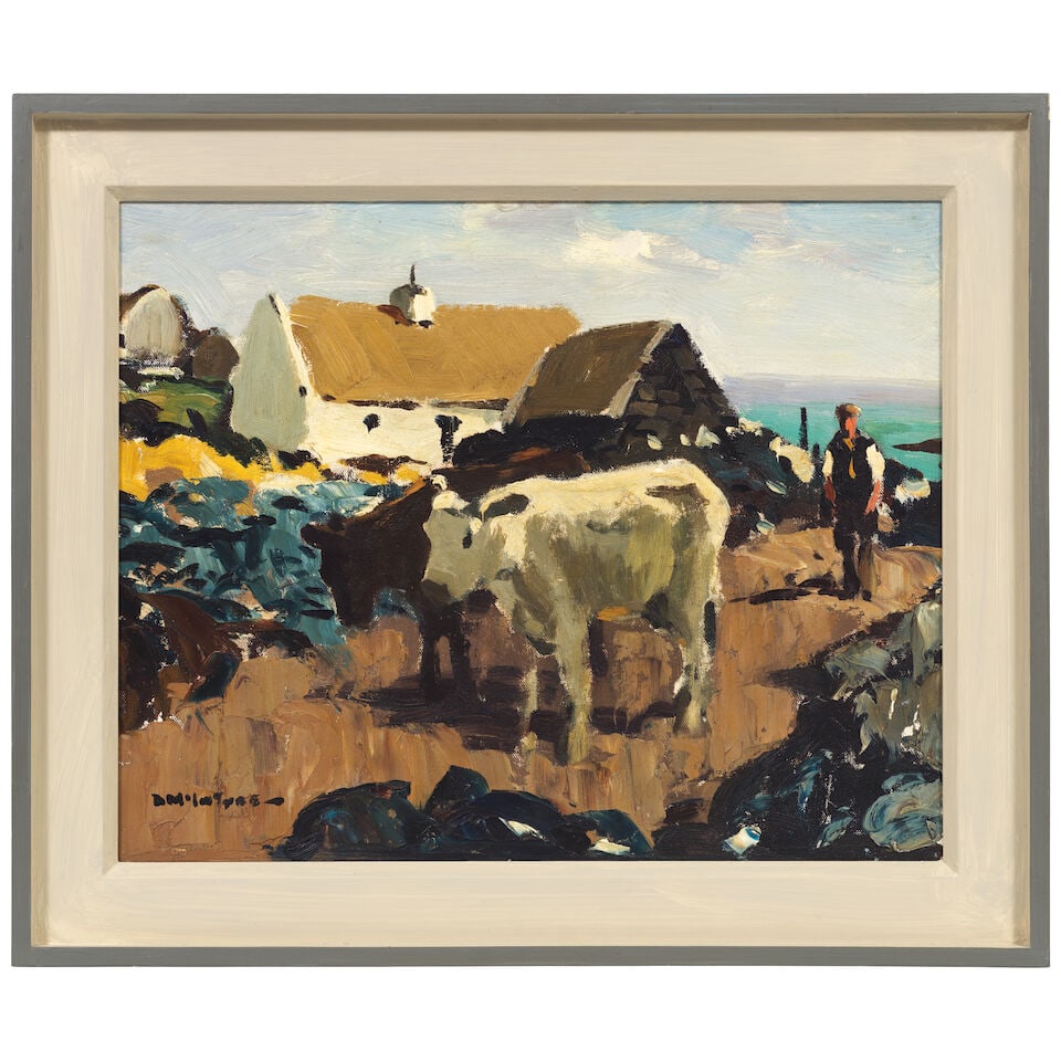 Donald McIntyre (British, 1923-2009) Summer, Balleyconneely (Painted circa 1960s ) - 2