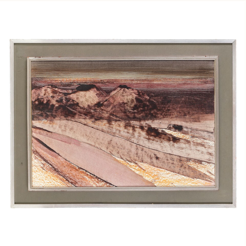 Sir Sidney Nolan C.B.E., O.M., R.A. (Australian, 1917-1992) Central Australia (Painted circa the... - 3