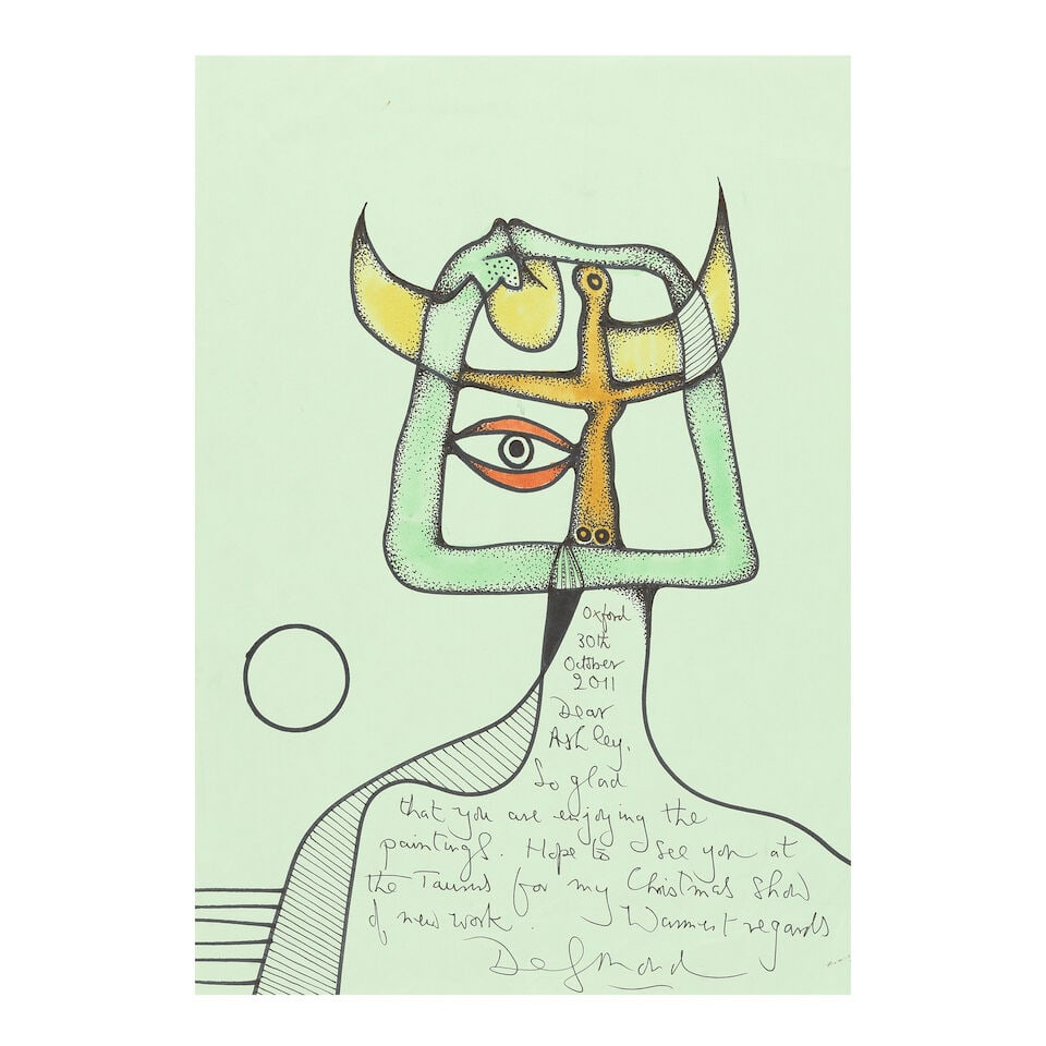 Desmond Morris (British, 1928-2026) Cell-Head XVII - 5