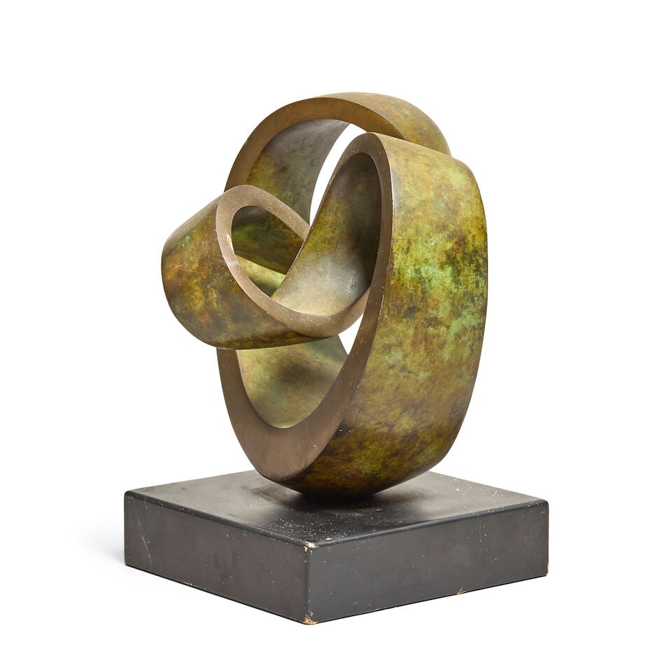 Dennis Westwood (British, 1928-2021) Abstract Form 19cm (7 1/2in) high excluding base; 23cm (9 1... - 2