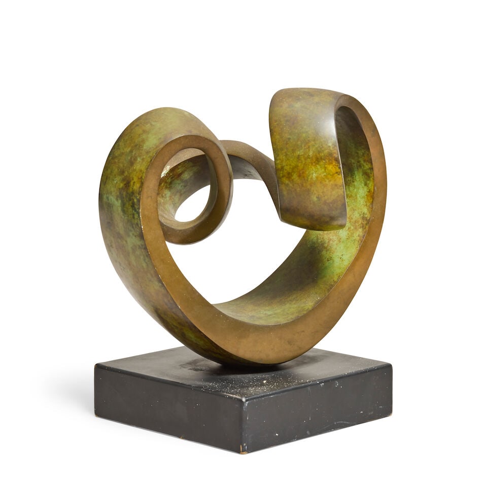 Dennis Westwood (British, 1928-2021) Abstract Form 19cm (7 1/2in) high excluding base; 23cm (9 1... - 3