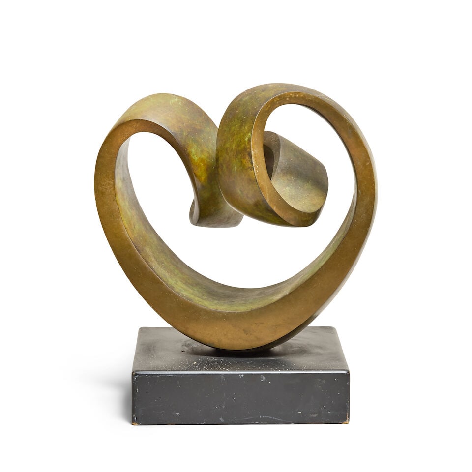 Dennis Westwood (British, 1928-2021) Abstract Form 19cm (7 1/2in) high excluding base; 23cm (9 1... - 4