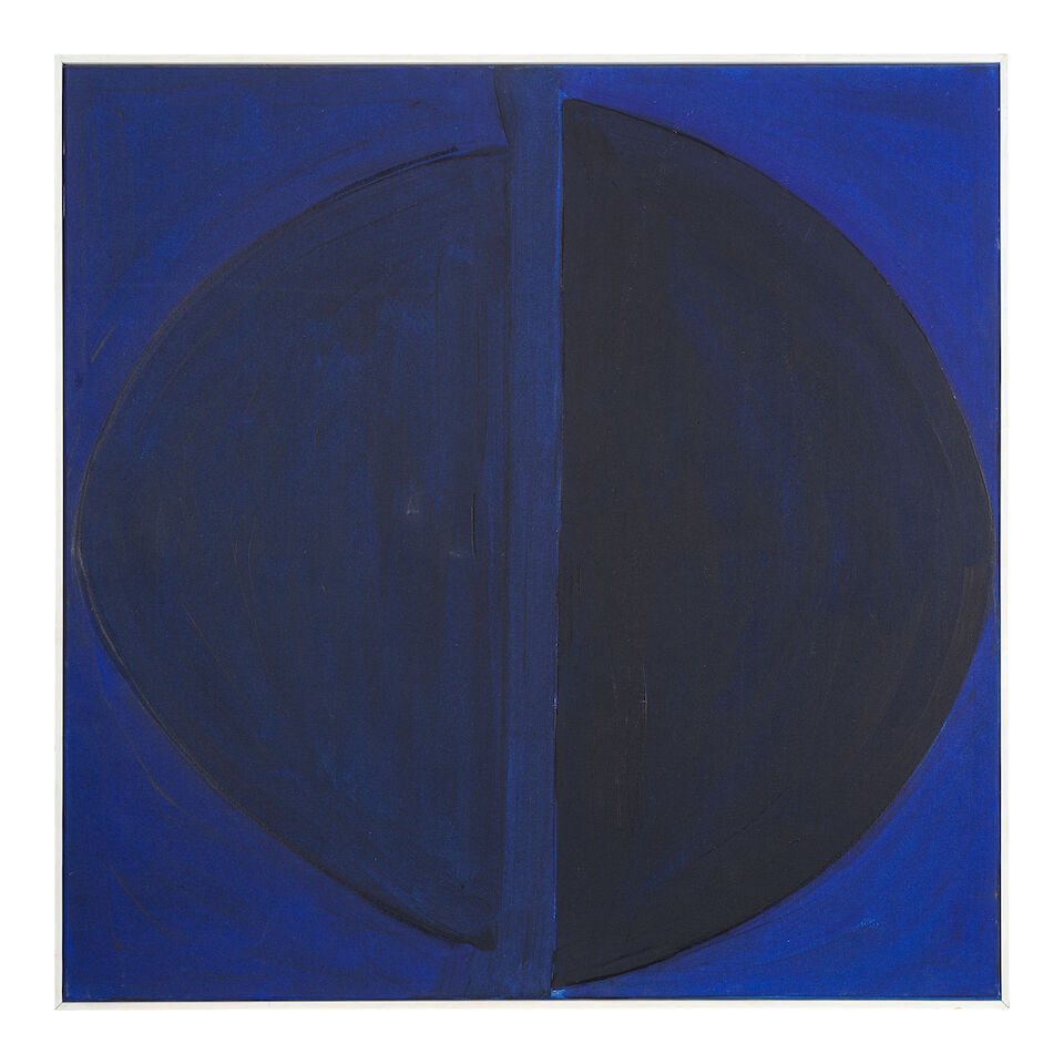 Sir Terry Frost R.A. (British, 1915-2003) B B for Black - 2