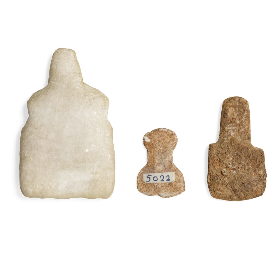 Three Anatolian marble idols 3 - 2