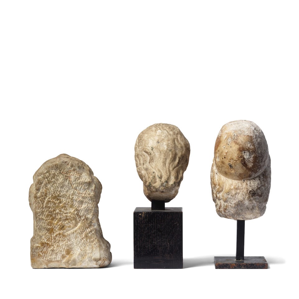 Two Roman marble heads 3 - 2