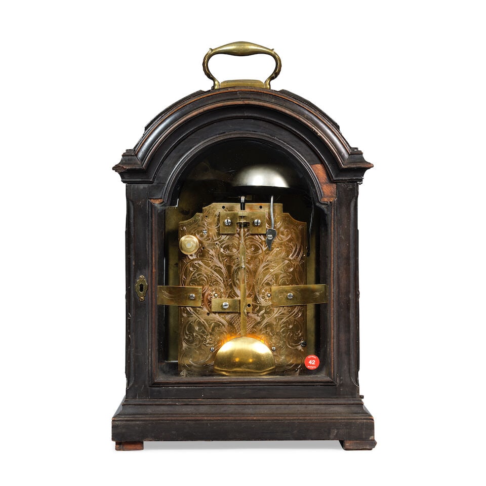 A good third quarter of the 18th century striking two pad table clock Thomas Hill, Fleet Street... - 2