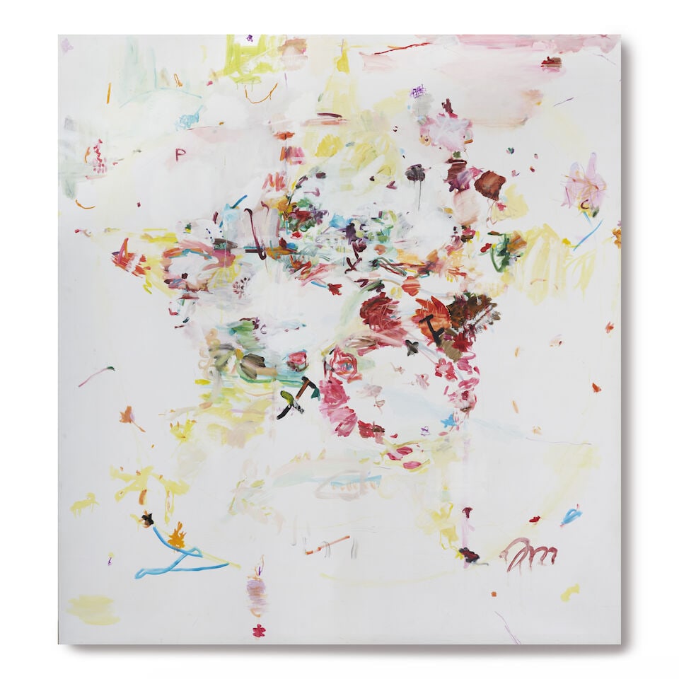 JILL MULLEADY (N. 1980) Etoile 2012: JILL MULLEADY (N. 1980) Etoile 2012 huile et pastel gras sur toile oil and oil-sticks on canvas 207 x 190 cm. 81 1/2 x 74 13/16 in. Réalisé en 2012. Footnotes: L'authenticité de cette