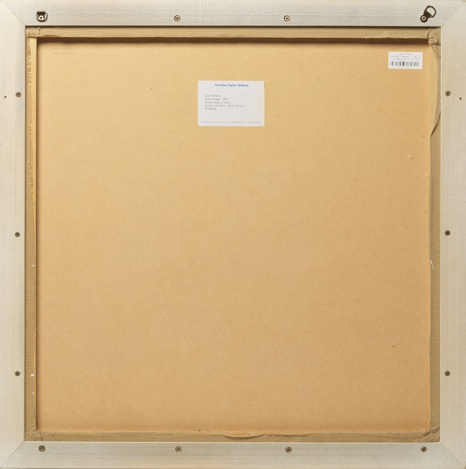 LUCY WILLIAMS (N. 1972) Kant Garage 2007 - 2
