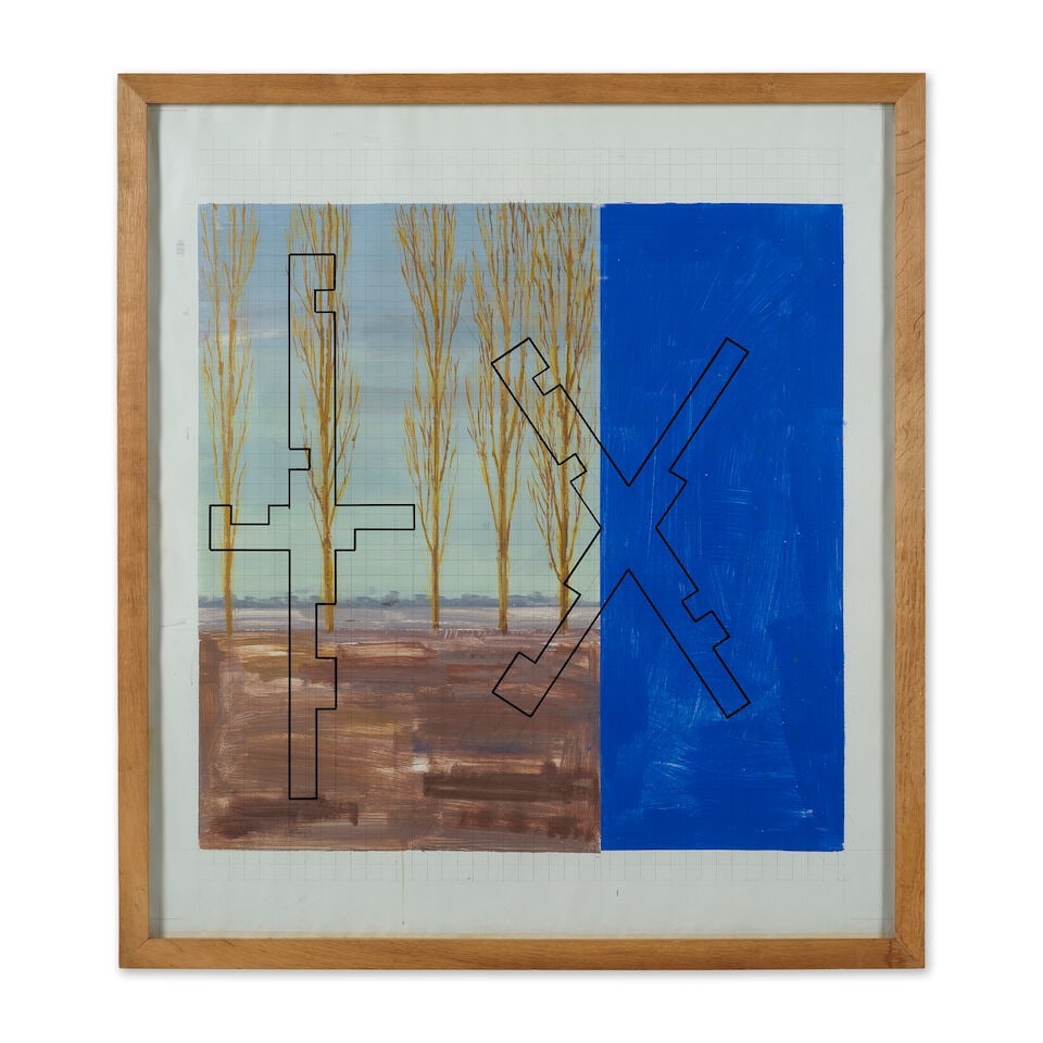 ART & LANGUAGE (1968) Study for Hostage 1990 - 2
