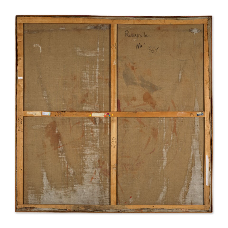 PAUL REBEYROLLE (1926-2002) Nu 1961 - 2