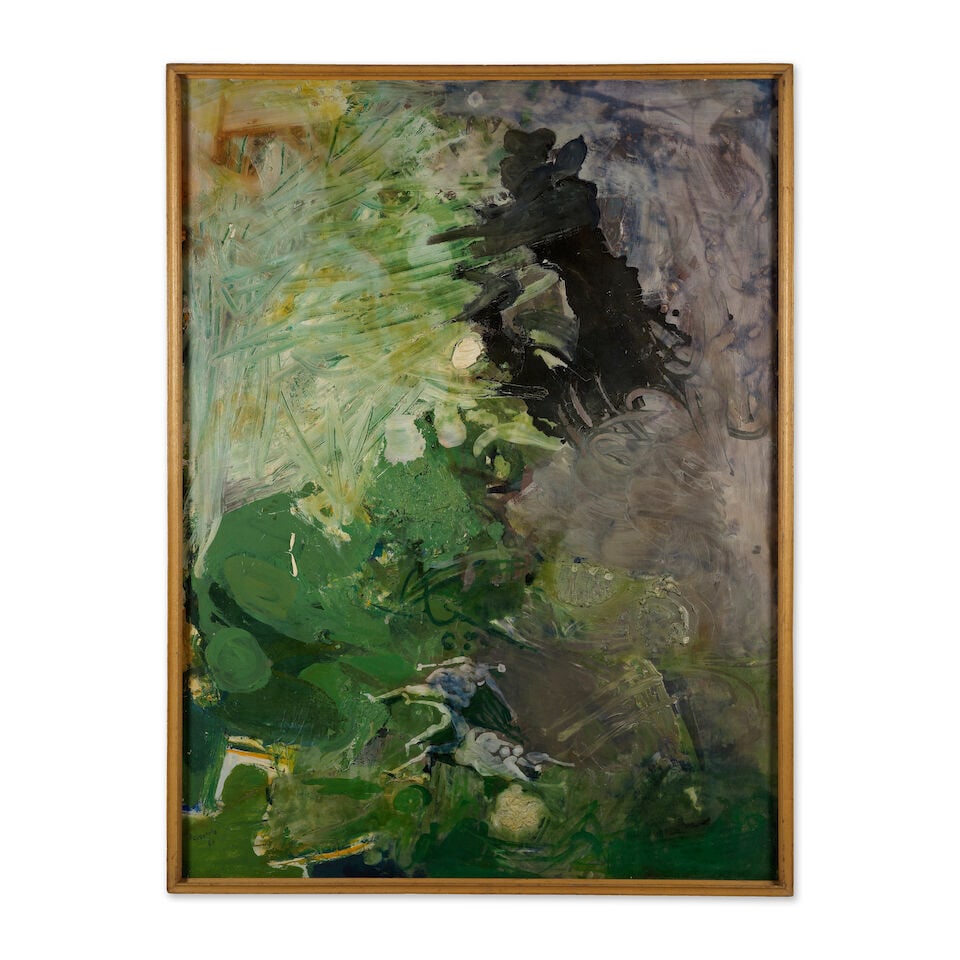 PAUL REBEYROLLE (1926-2002) Couple au clair de lune 1960 - 2