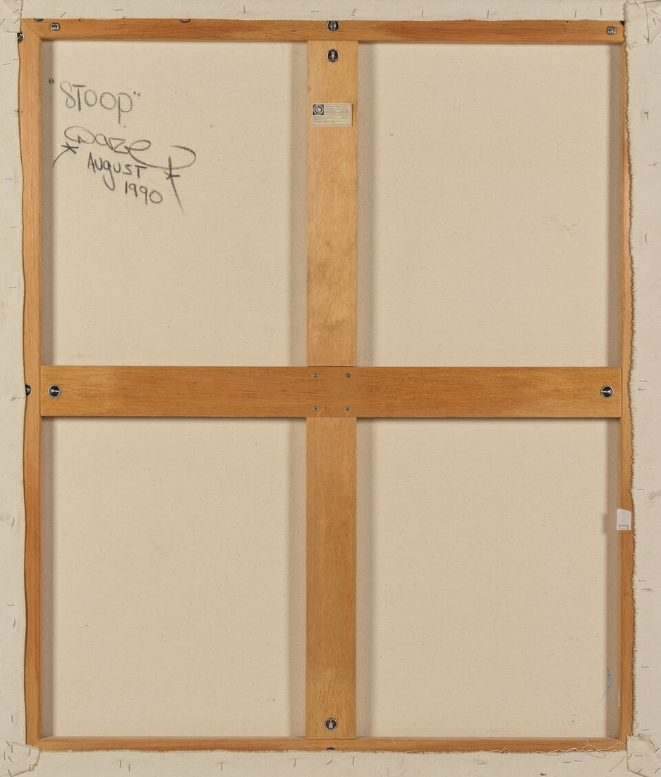 DAZE (CHRISTOPHER ELLIS) (N. 1962) Stoop 1990 - 2