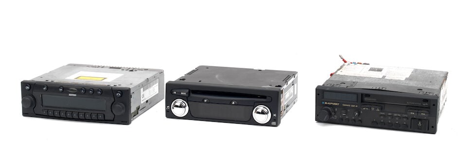 Three car stereo units, ((3)) (1 of 1)