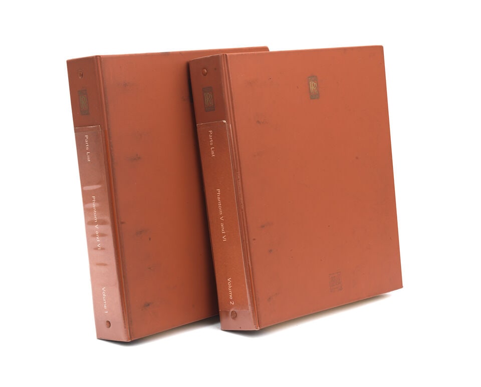 Parts Lists for Rolls-Royce Phantom V and VI, Volumes 1 and 2, ((2)) (1 of 1)